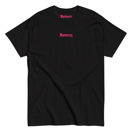 Camiseta Básica Color Negro con logo Frontral y Trasero